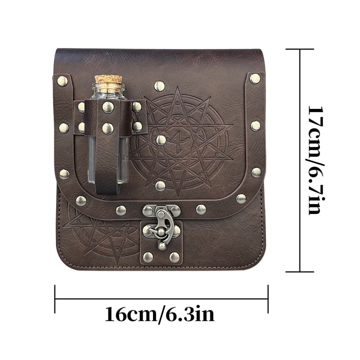 WorldNorse Medieval Magic Potion Bottle Waist Bag