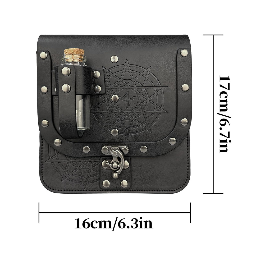 WorldNorse Medieval Magic Potion Bottle Waist Bag