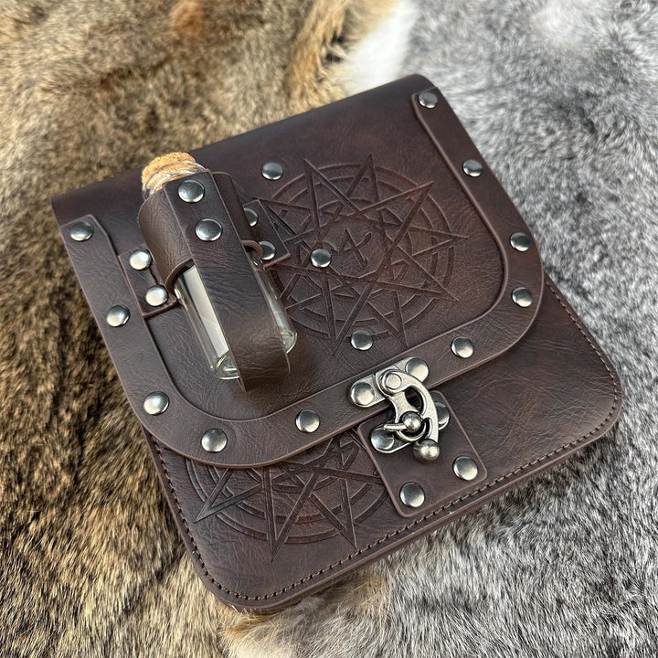 WorldNorse Medieval Magic Potion Bottle Waist Bag