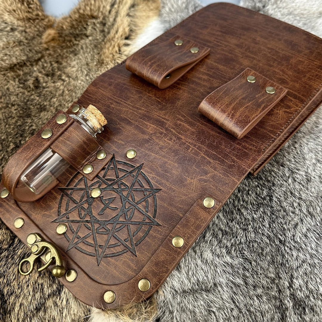 WorldNorse Medieval Magic Potion Bottle Waist Bag