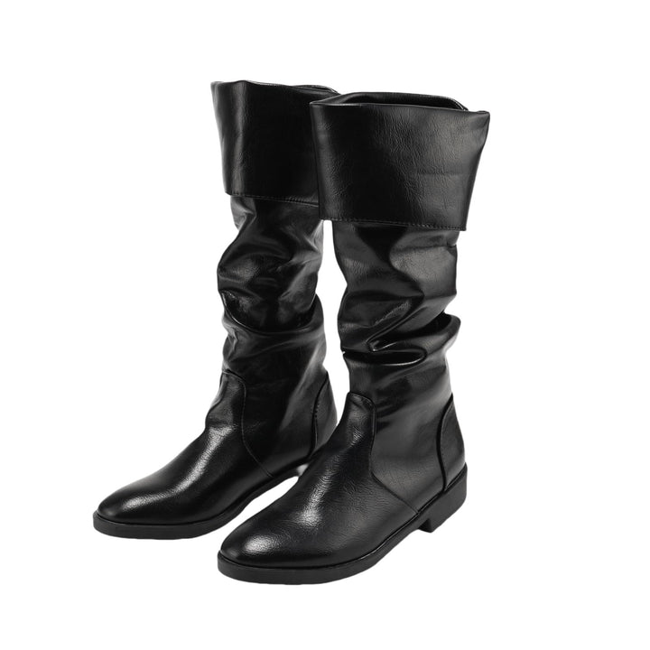 WorldNorse Medieval Flat Jazz Boots - Black - US 13 - image 1