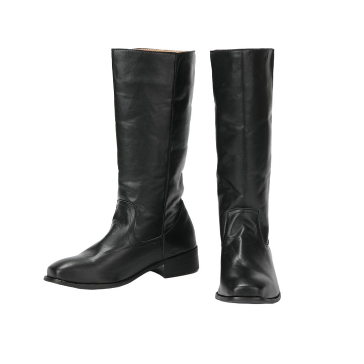 WorldNorse Women Mid Calf 60s Retro Cowboy Boots  - image 7