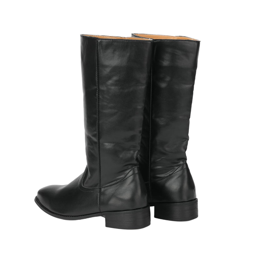 WorldNorse Women Mid Calf 60s Retro Cowboy Boots  - image 8