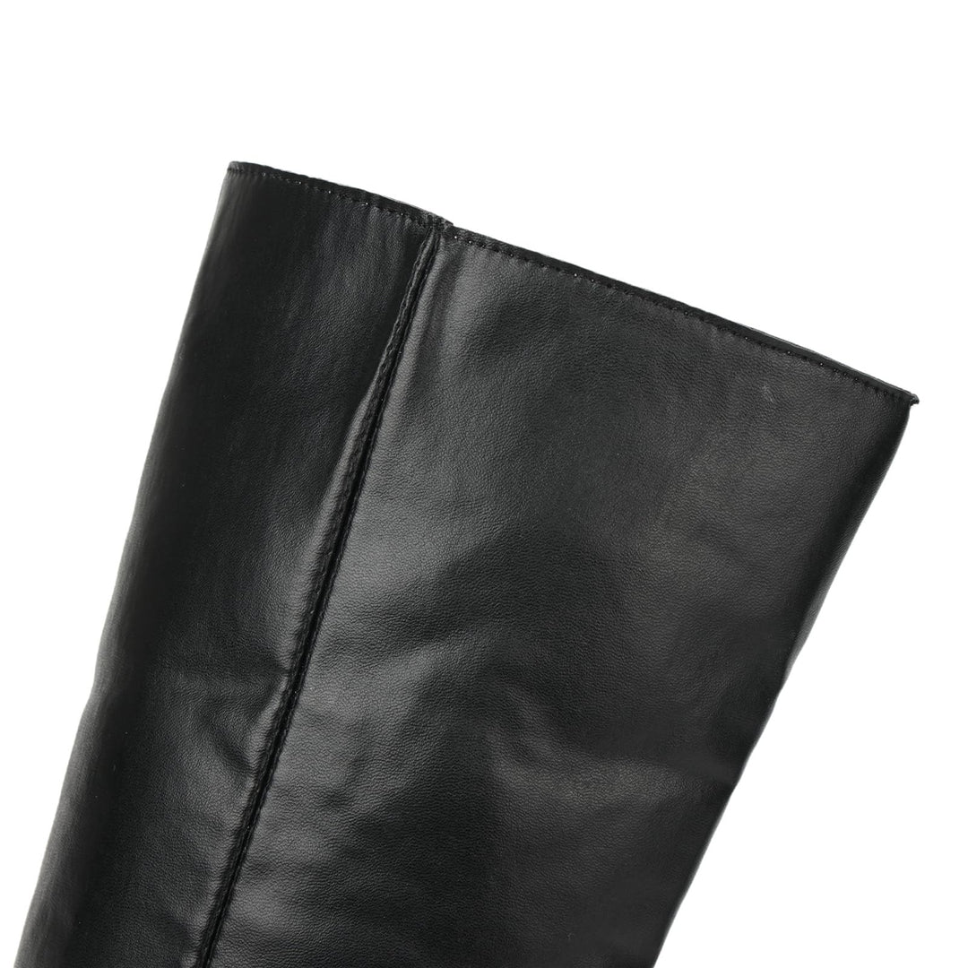 WorldNorse Women Mid Calf 60s Retro Cowboy Boots  - image 10