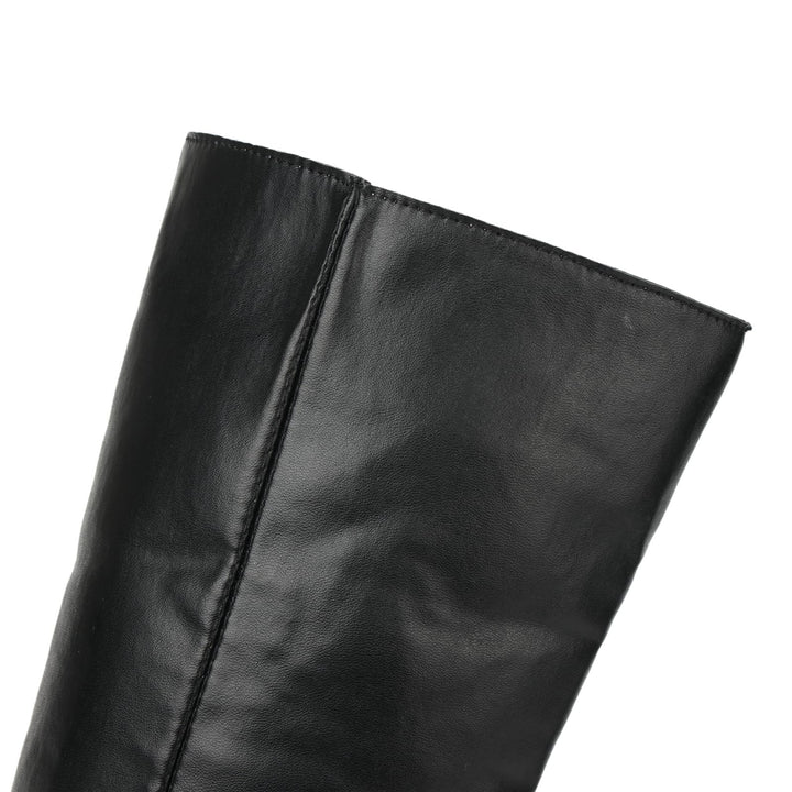 WorldNorse Women Mid Calf 60s Retro Cowboy Boots  - image 10