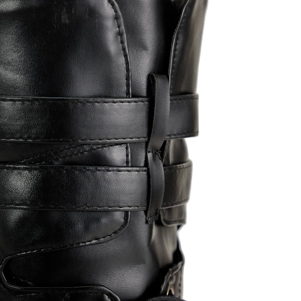 WorldNorse Men's Mid Calf Gothic Flat Jazz Boots - image 5