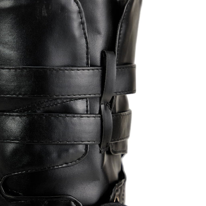 WorldNorse Men's Mid Calf Gothic Flat Jazz Boots - image 5