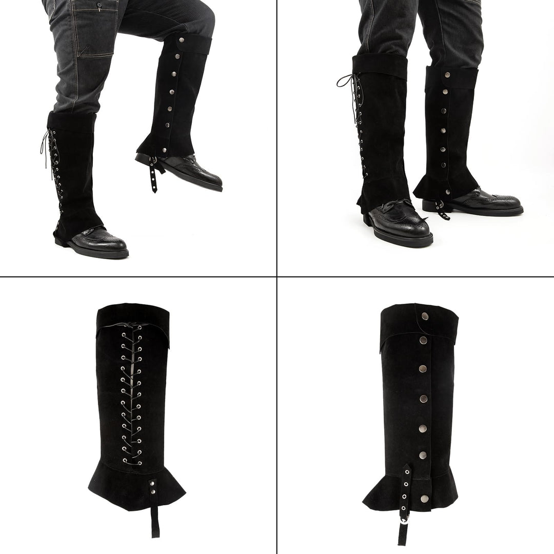 WorldNorse Medieval Tops With Studs Boots Cover - image 7