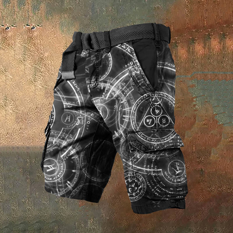 WorldNorse Runes Of Power Cargo Shorts - US/UK/AU50,EU60 (5XL) - image 1