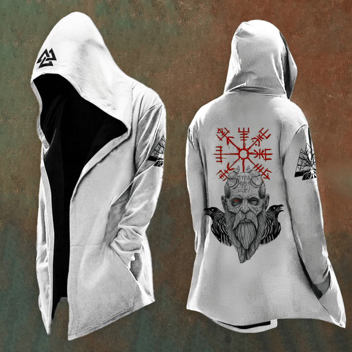 WorldNorse Odin's Eye Raven Valknut Hooded Jacket - US/UK/AU48,EU58 (4XL) - image 1