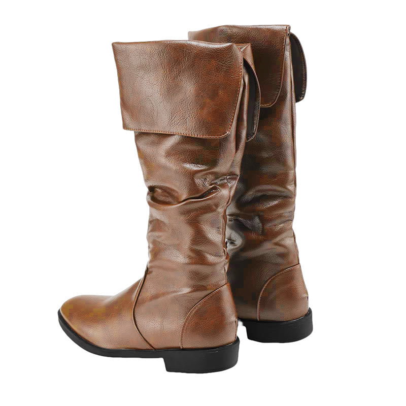 WorldNorse Medieval Flat Jazz Boots - Brown - US 13 - image 7