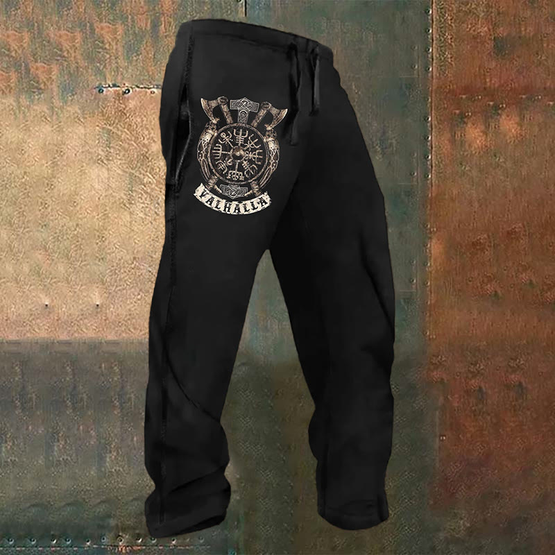 WorldNorse Thor's Hammer Norse Weapon Vegvisir Sweatpants - US/UK/AU52,EU62 (6XL) - image 1