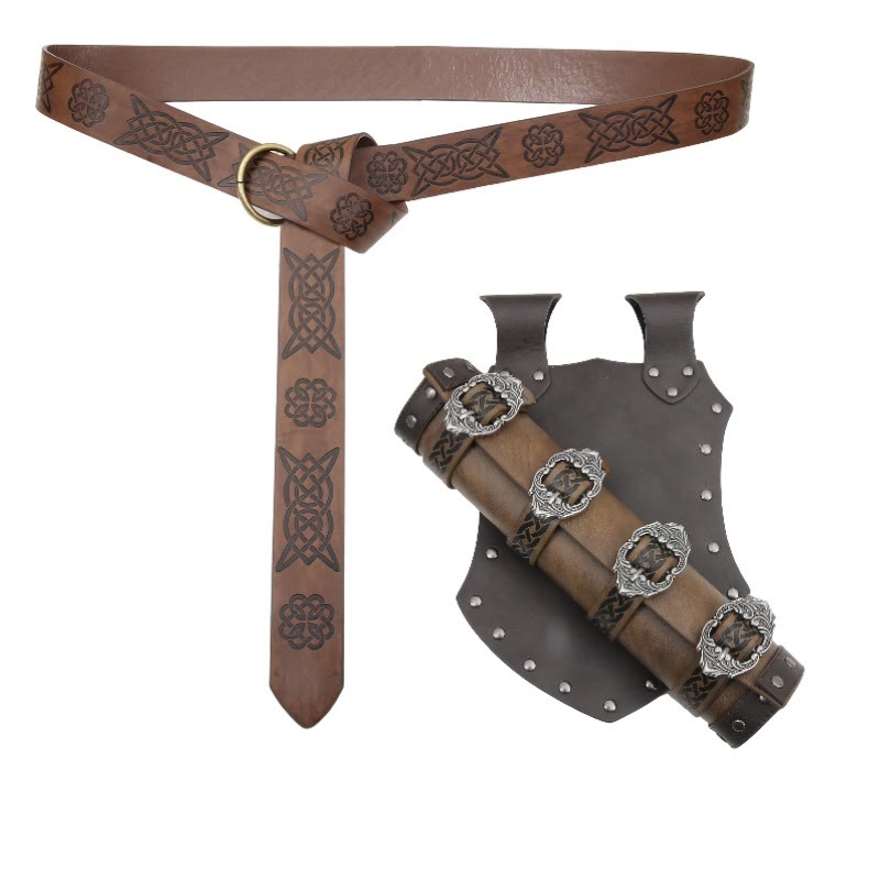 WorldNorse Celtic Belt With Sword Belt Sheath - Totem Belt+Scabbard - image 7