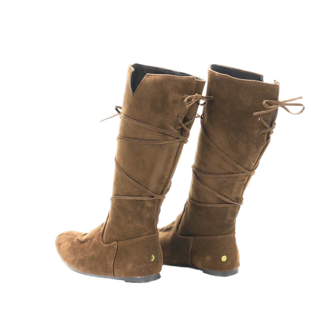 WorldNorse Medieval Leather Lace-up Boots - image 2