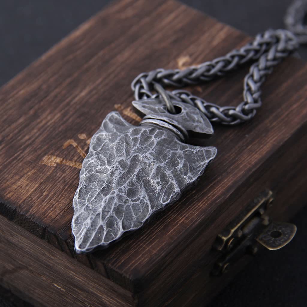 WorldNorse Viking Odin Spear Head Necklace - image 6