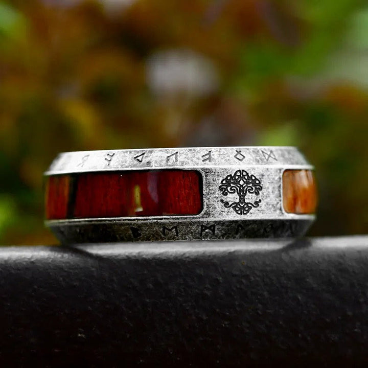 WorldNorse Vintage Boho Yggdrasil Ring - image 4