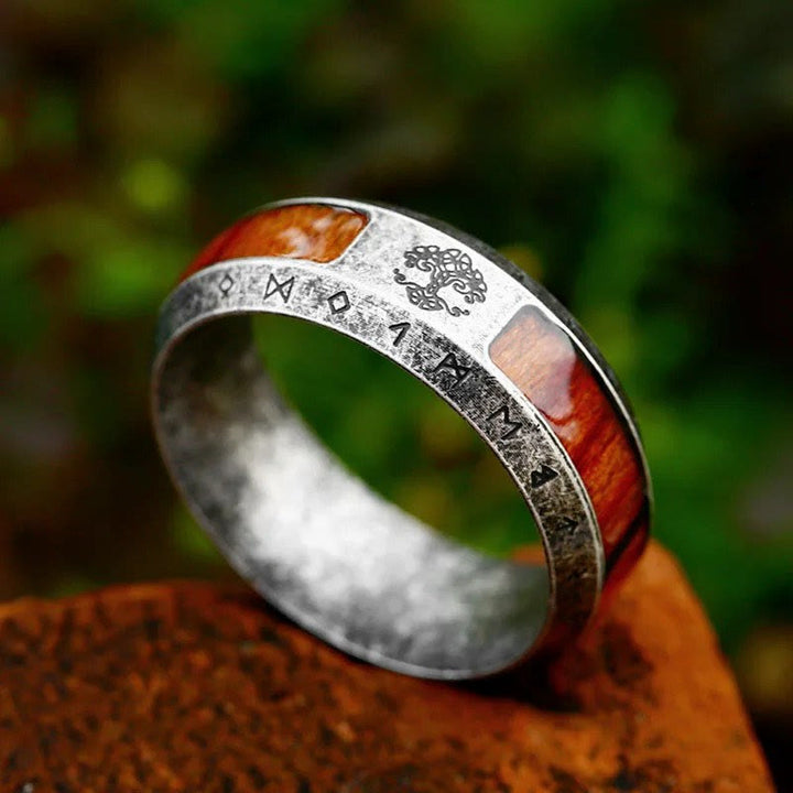WorldNorse Vintage Boho Yggdrasil Ring - image 3