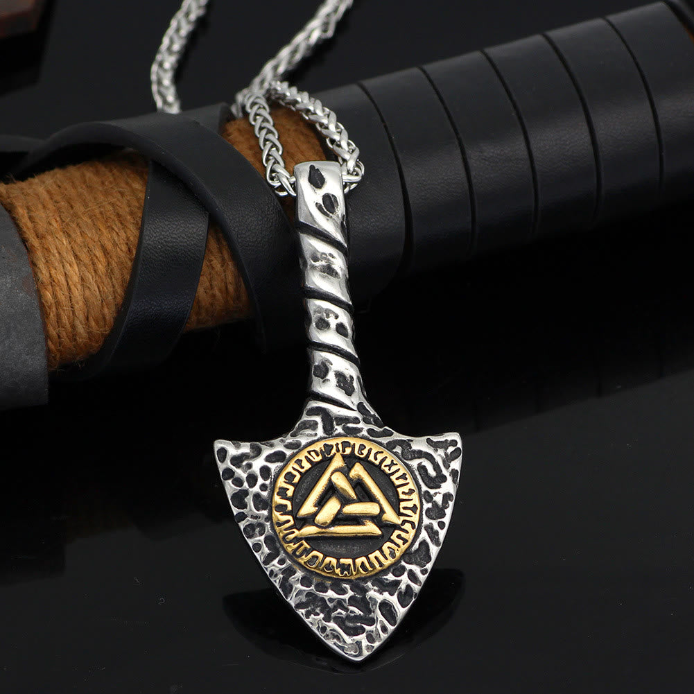 WorldNorse Norse Warrior Talisman With Odins Symbol Necklace
