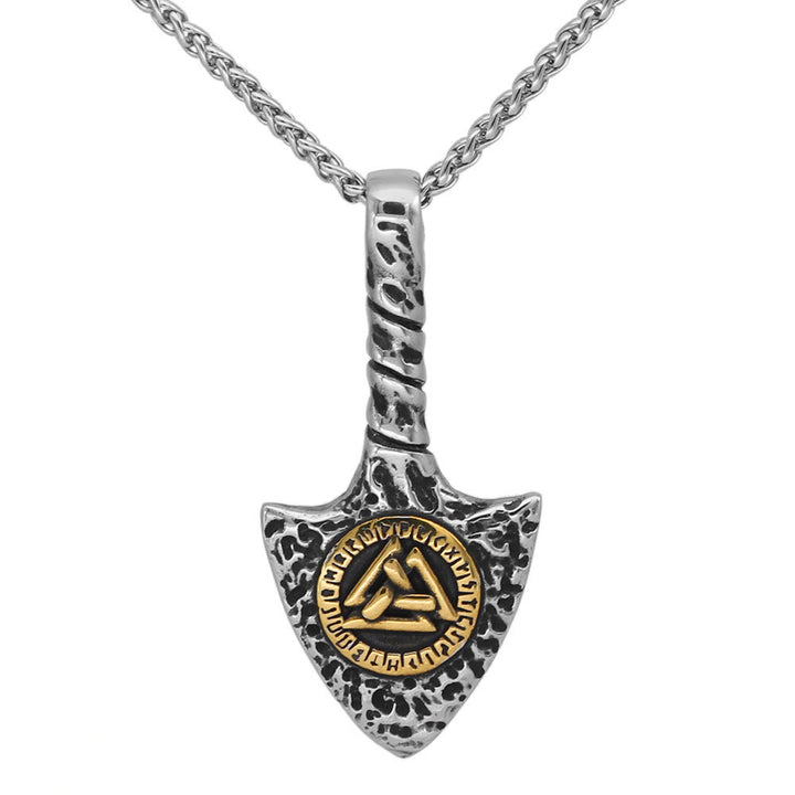 WorldNorse Norse Warrior Talisman With Odins Symbol Necklace
