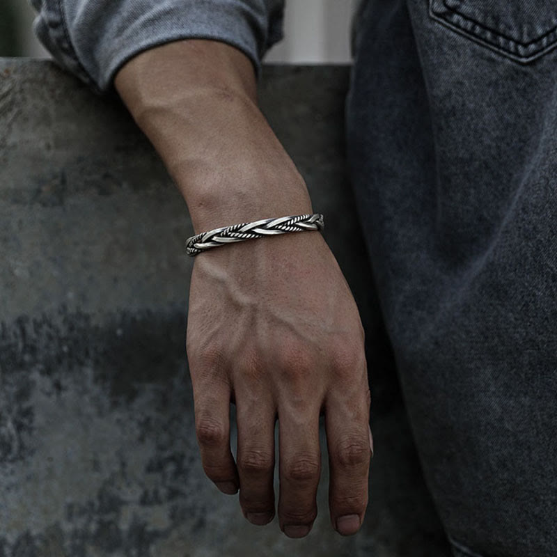 WorldNorse Viking Retro Celtic Knot Twist Bracelet - image 1