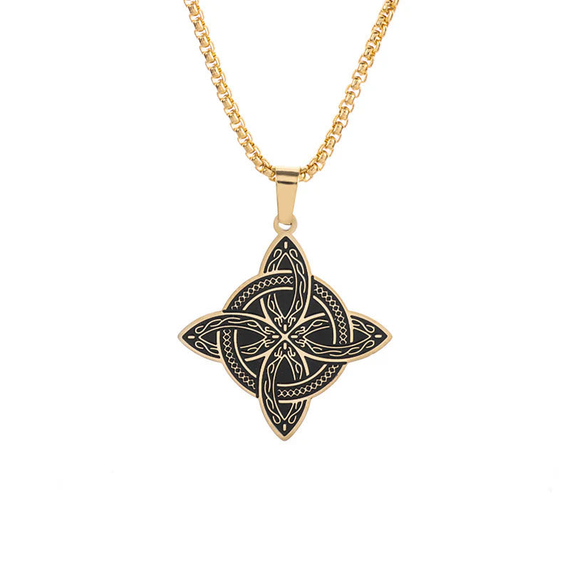 WorldNorse Witch Knot Celtic Irish Amulet Necklace - image 4