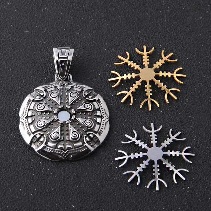 WorldNorse The Helm Of Awe Protection Strength Viking Necklace - image 10