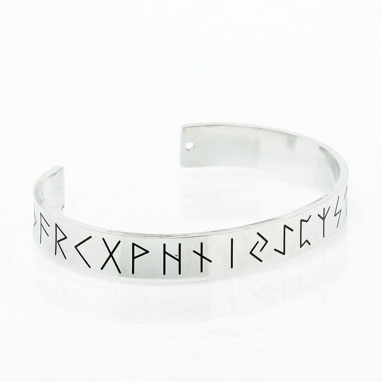 WorldNorse Nordic Rune Stainless Steel Bracelet