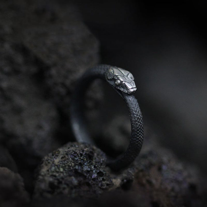 WorldNorse Viking Ouroboros Unisex Adjustable Ring