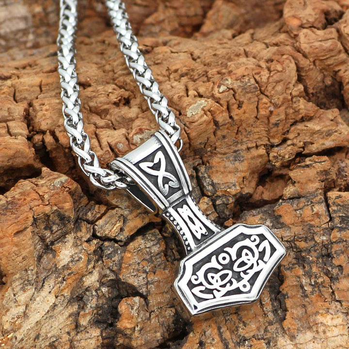 WorldNorse Thor Hammer Viking Amulet Norse Style Necklace - Necklace - image 0
