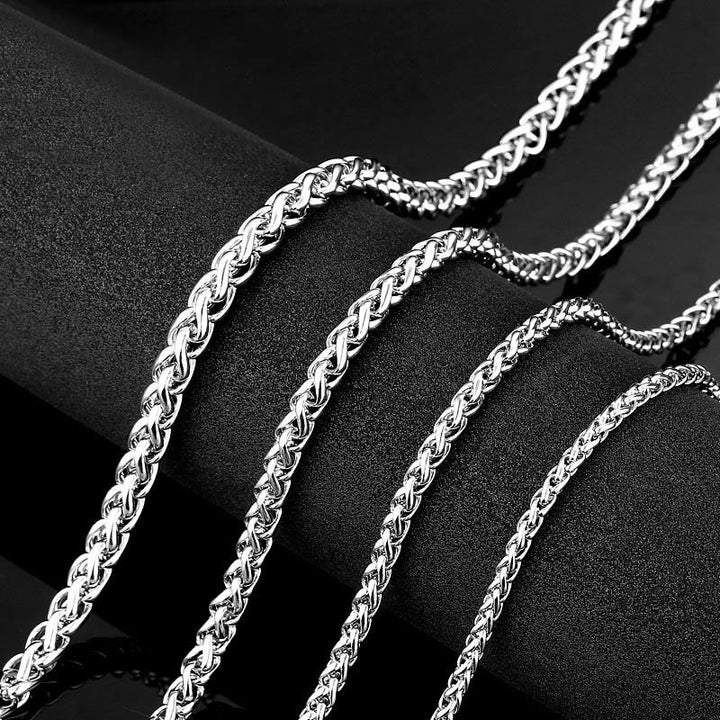 WorldNorse Cross With Arrow Going To Hell Biker Necklace