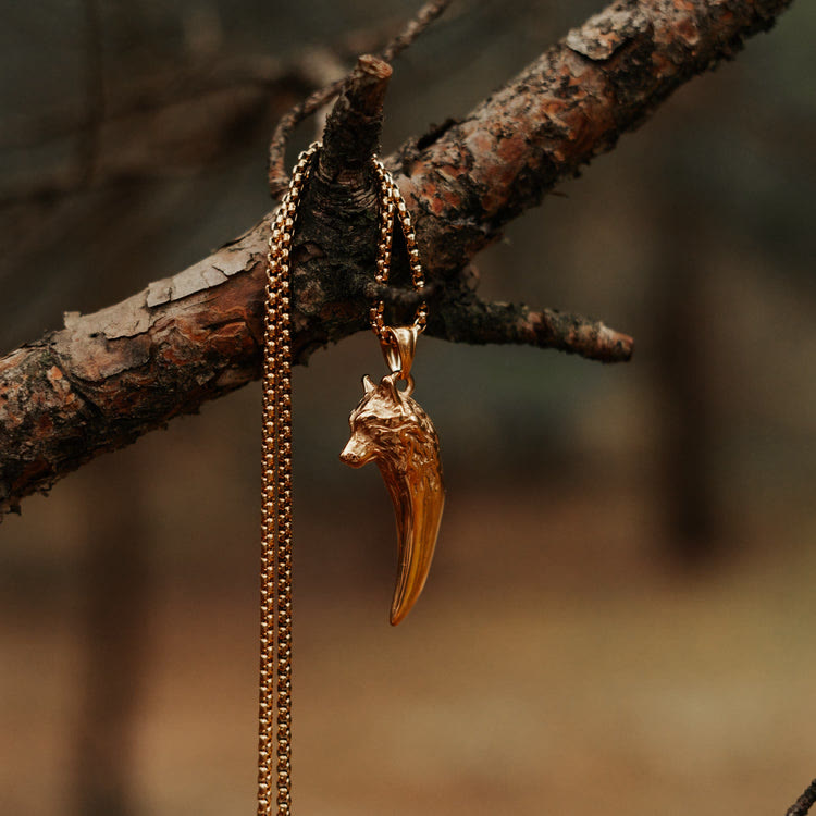 WorldNorse "Never Give Up" Wolf Necklace - image 10