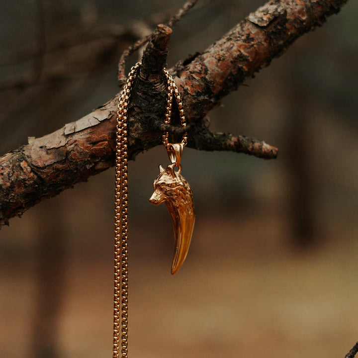WorldNorse "Never Give Up" Wolf Necklace - image 10