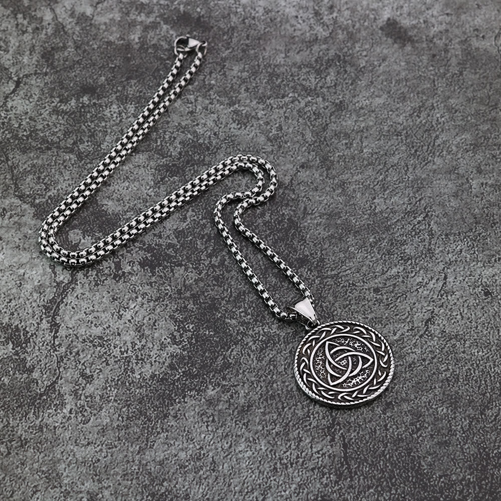 WorldNorse Viking Rune With Celtic Triquetra Trinity Necklace - image 7