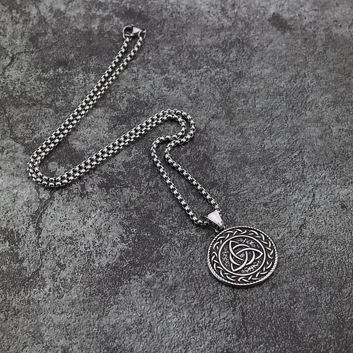 WorldNorse Viking Rune With Celtic Triquetra Trinity Necklace - image 7
