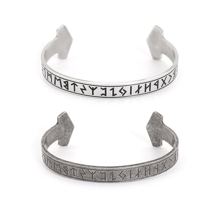 WorldNorse Mjolnir Celtic Knot Bangle Rune Bracelet