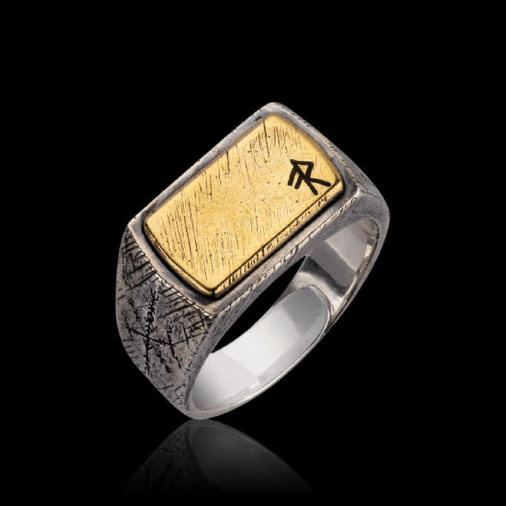 WorldNorse Handcrafted 925 Silver Blessings Of The Runes Ring - Energy - NO THANKS - image 6