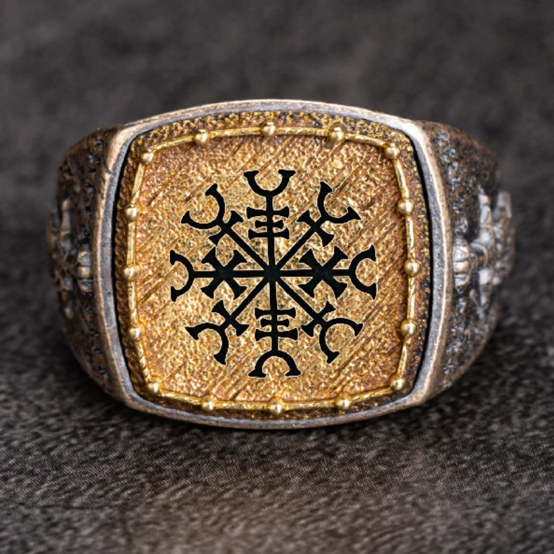 WorldNorse Handcrafted 925 Silver Valknut Viking Symbols Ring - image 9