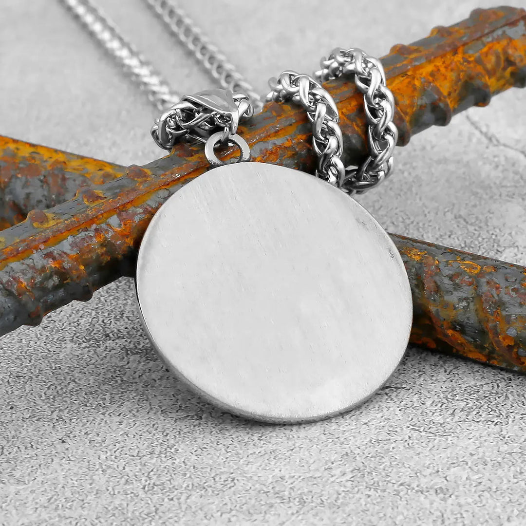 WorldNorse Nordic Snake Odin Rune Necklace