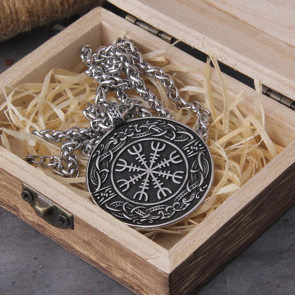 WorldNorse Helm of Awe Pendant Necklace
