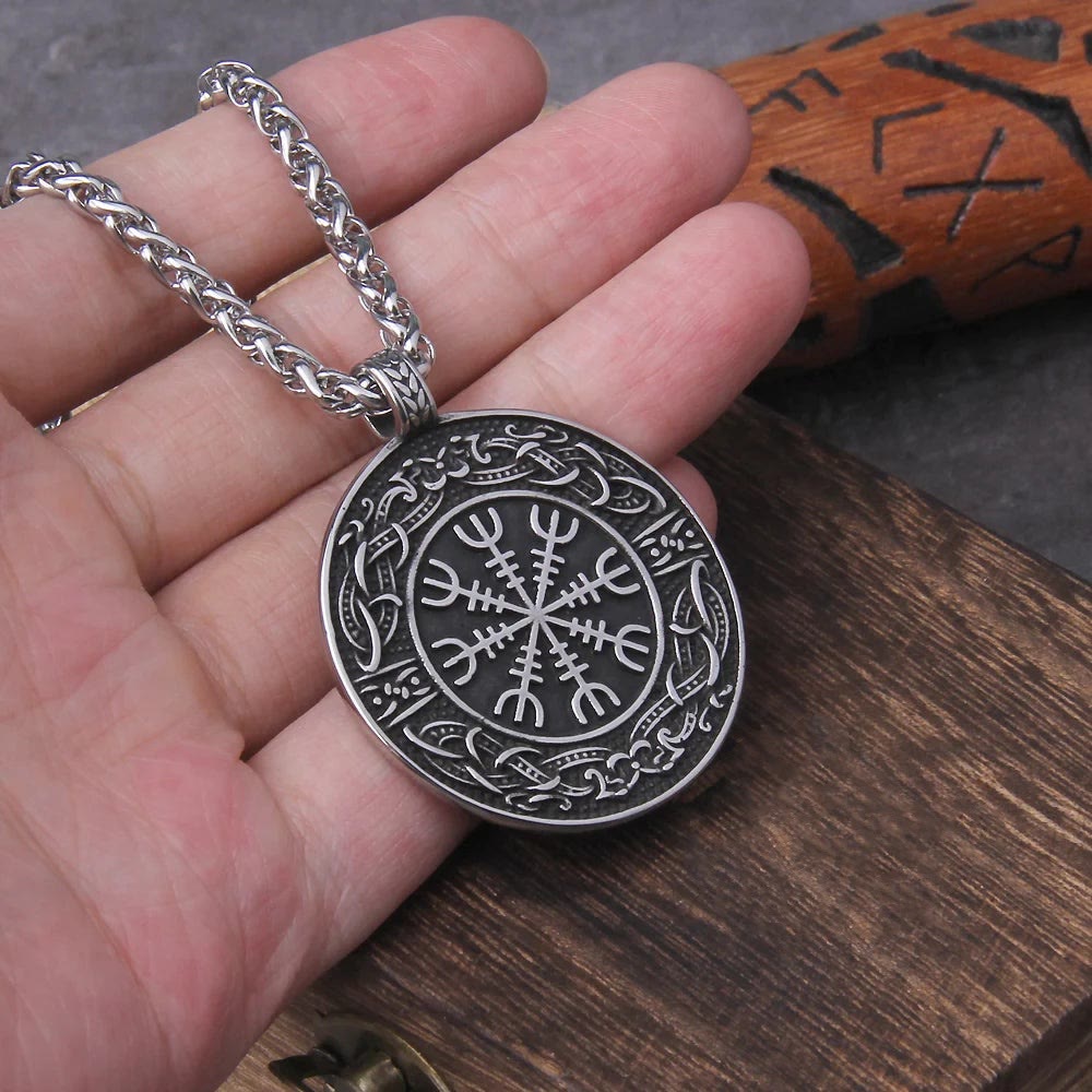 WorldNorse Helm of Awe Pendant Necklace - image 6