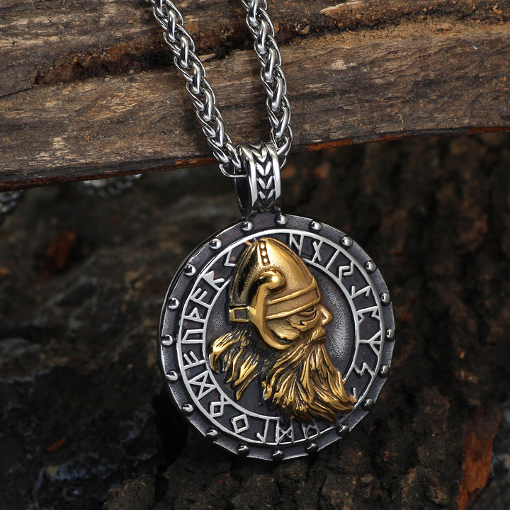 WorldNorse Viking Warrior Odin Rune Necklace - image 3