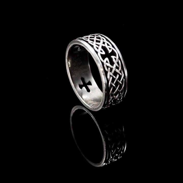 WorldNorse 925 Sterling Silver Celtic Cross Ring - image 7