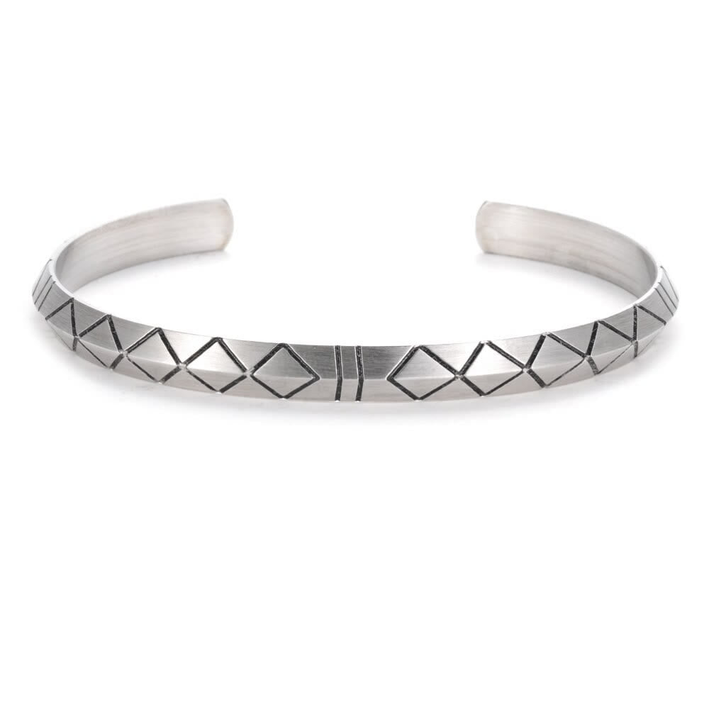 WorldNorse Modern Viking Bangle Cuff Bracelet