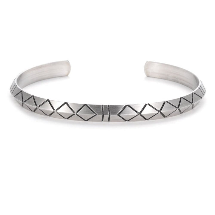 WorldNorse Modern Viking Bangle Cuff Bracelet