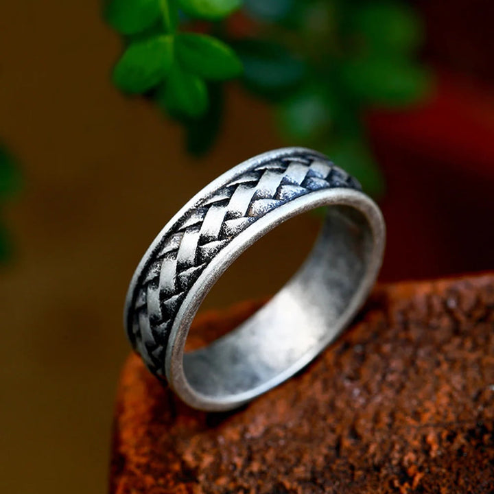 WorldNorse Viking Vintage Braid Ring - AU Size Z（US 13） - image 0