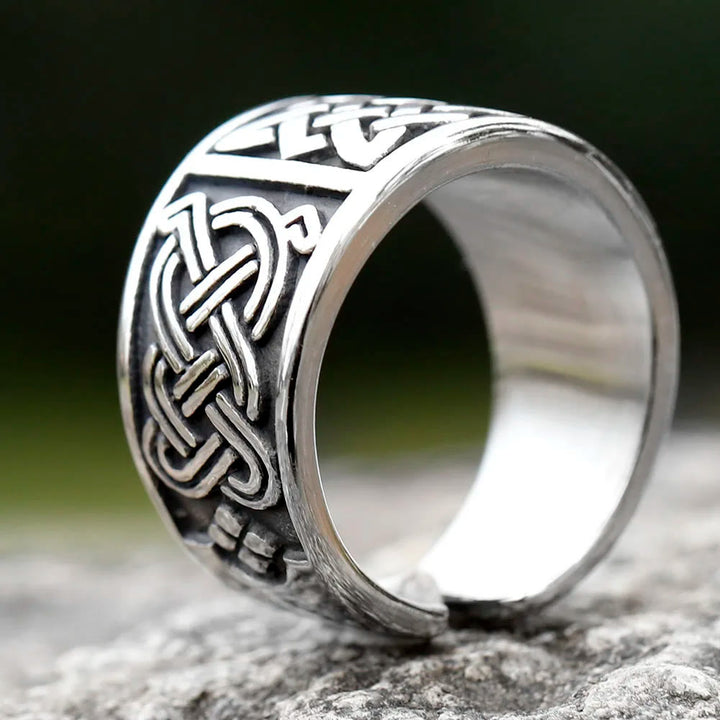 WorldNorse Celtic Knot  Signet Ring - image 5