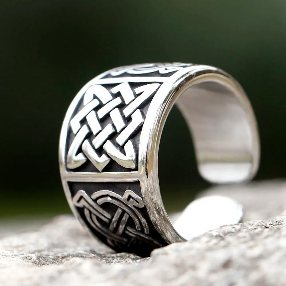 WorldNorse Celtic Knot  Signet Ring - image 4