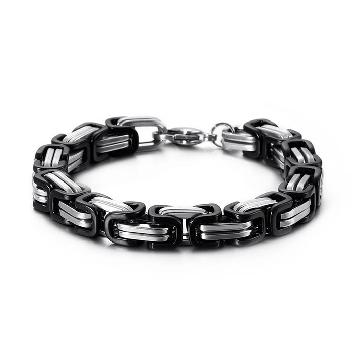 WorldNorse Multi-Size Titanium Steel Link Bracelet