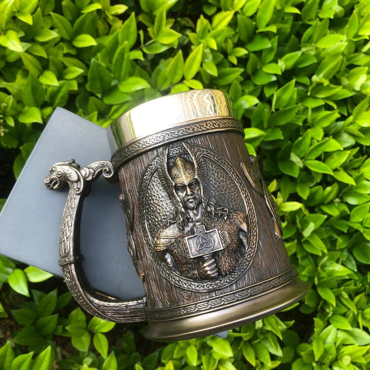 WorldNorse Viking Thor And Odin Beer Mug - image 7