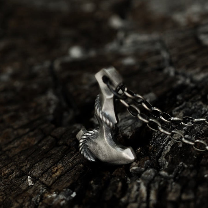 WorldNorse Handcrafted 999 Silver Anchor Necklace - image 6